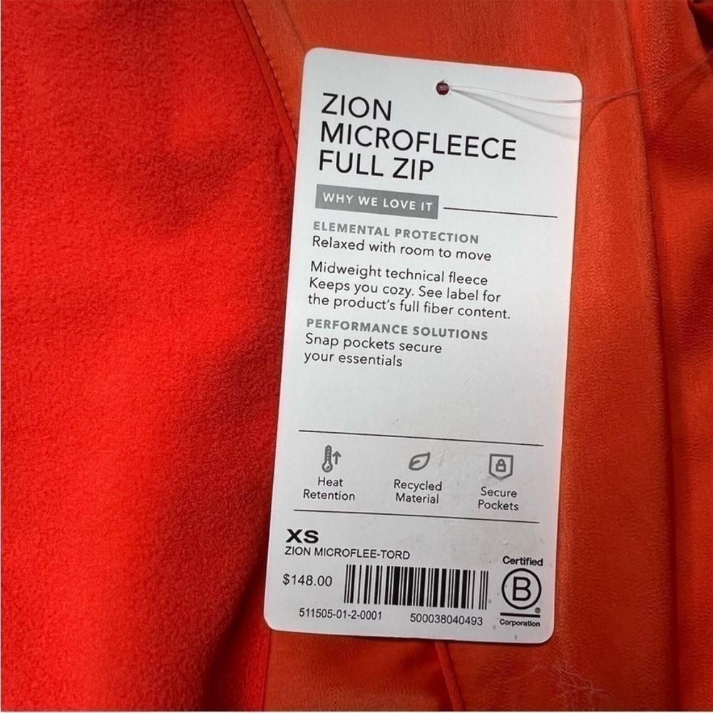 Athleta Zion Microfleece Full Zip Jacket - Picture 10 of 11